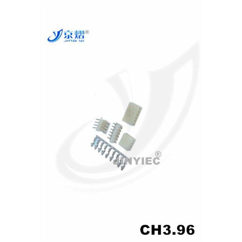 京熠 CH3.96MM-10P直针 插头+直插座+端子 接线端子 (50套)