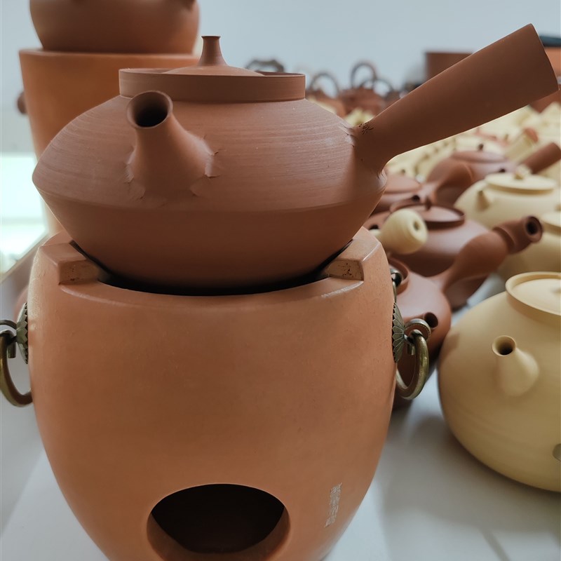 童文宋红泥小火炉室n内炭火炉功夫煮茶炉子陶土炭炉副榜炉家用碳