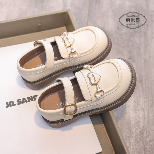 新款 2023秋季 黑公主鞋 女宝宝 子女童鞋 单鞋 儿童真皮软底鞋 女童皮鞋