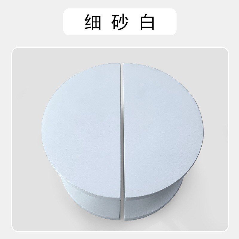 中式拉手半圆形铝板电镀拉丝x酒店木门推拉门玻璃门大门拉手定制