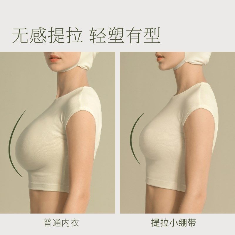 内衣大胸聚拢上托防下垂收副乳调整G型文胸提胸全罩杯提拉胸罩