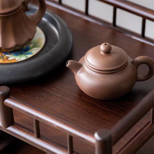 三层50cm加宽带屏栏茶杯架子茶B具收纳架茶桌紫砂壶摆放架博古架