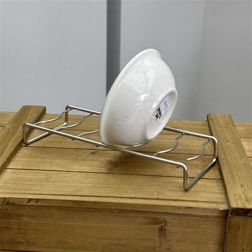 304不锈钢碗碟收纳架沥水碗架厨房碗I架置物架收纳架单层沥水碗架