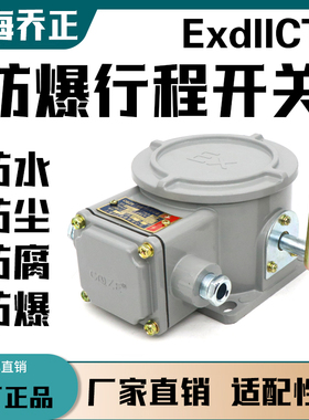 上海乔正BLX10-12系列防爆行程开关隔爆型起重机防爆行程开关
