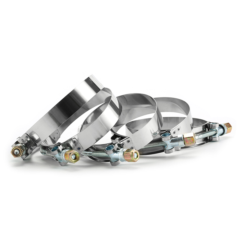 不锈钢T型强力喉箍胶管卡箍汽车抱箍欧式强力水管管箍加强型箍圈