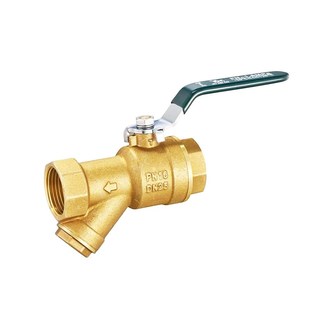 219 DN20 黄铜过滤器球阀 内螺纹 DN25 全铜丝口球阀 永德信正品