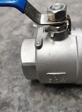 Q11F-16P 304不锈钢2PC内螺纹大流量全通径两片式球阀DN8-DN100