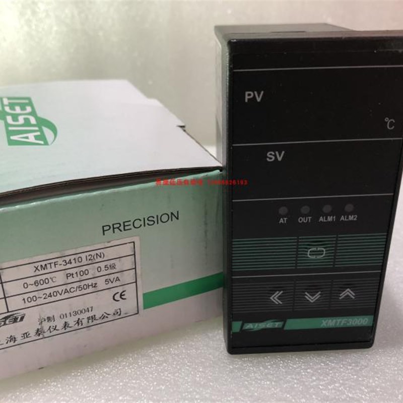 AISET上海亚泰 XMTF3000 XMTF-3410 I2 4-20mA输出 智能温控仪