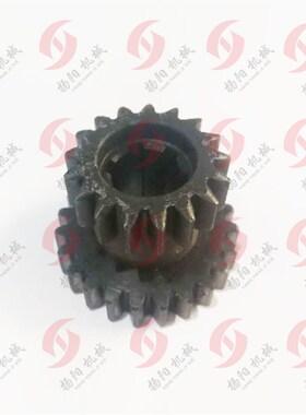 山东滕州钻铣床ZXTM50双联齿轮 Z17/23 外径39/51 内孔6-20*4原厂