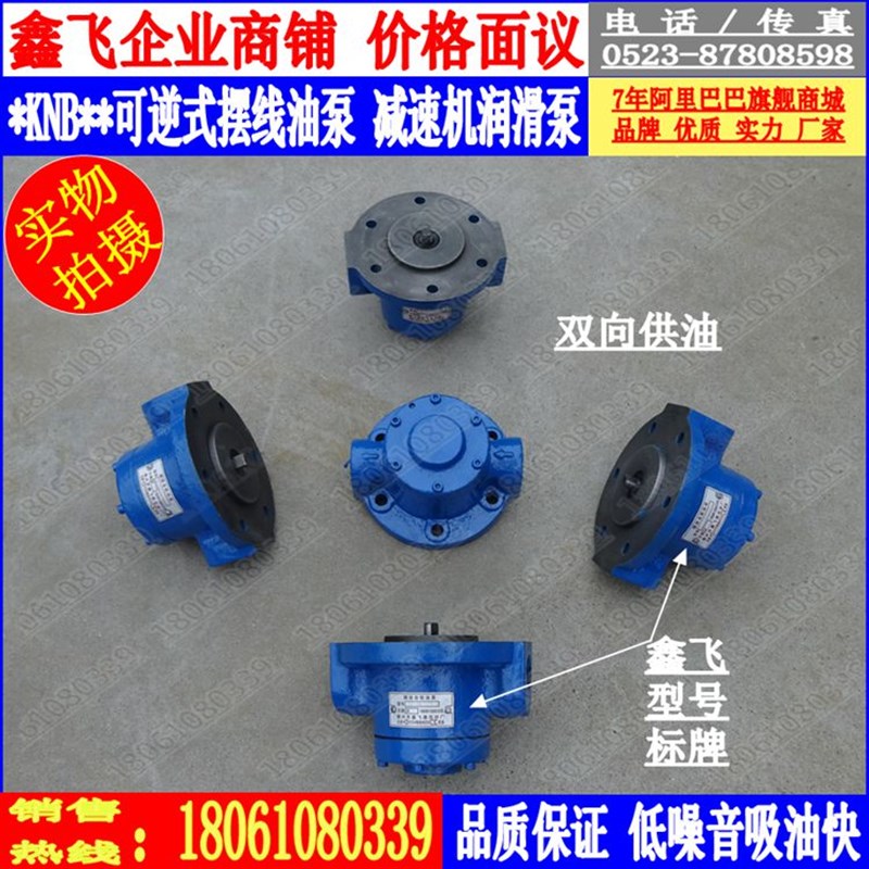 2KNB-8A 4A可逆式摆线齿轮泵2KNB-12.5A 12.5E双向润滑油泵摆线泵