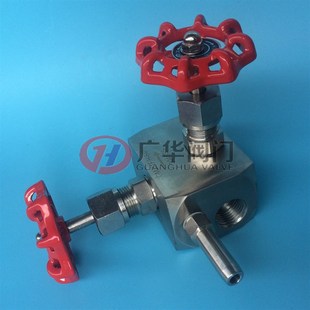 GMJ11F/H-160P DN15高密封取样针型阀 手轮调节压力表取样截止阀
