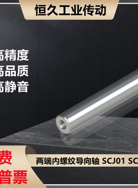 两端内螺纹导向轴SCJ01 SCJ02 SCJ21 SCJ22 SCJ06 SCJ07光轴加工