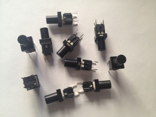 525台湾海立轻触开关6 12.5MM复位开关带帽子无灯按键 PB6149