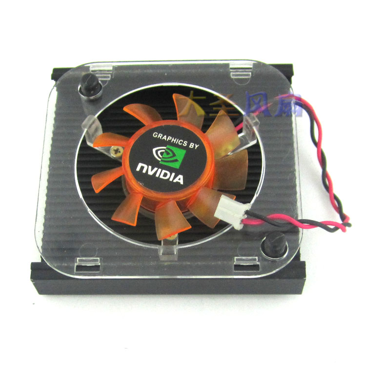 NVIDIA 6cm/厘米孔距显卡散热器 低端显卡 6CM通用散热器