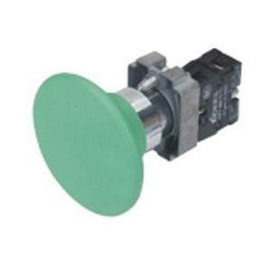 袋装 淳博特大蘑菇头按钮 红绿黑三色  XB2-BR31C 60mm蘑菇头开关