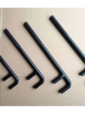 钢制F型扳手 钢制两爪阀门扳手 F型阀门扳手45号钢 用于法兰阀门