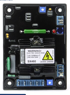 SX460调压板柴油发电机组配件励磁稳压板AVR自动电压调节器稳压器