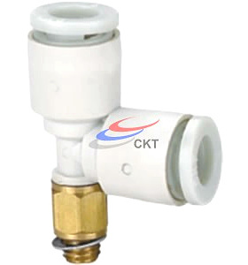 CKT品牌国产快插接头外螺Y型接头KJY04-M5 10个装