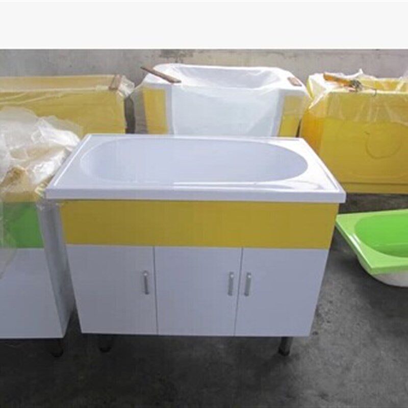 亚克力婴儿游泳池/整体带柜子/沐浴池 /洗澡盆 沐浴盆.连体洗澡盆