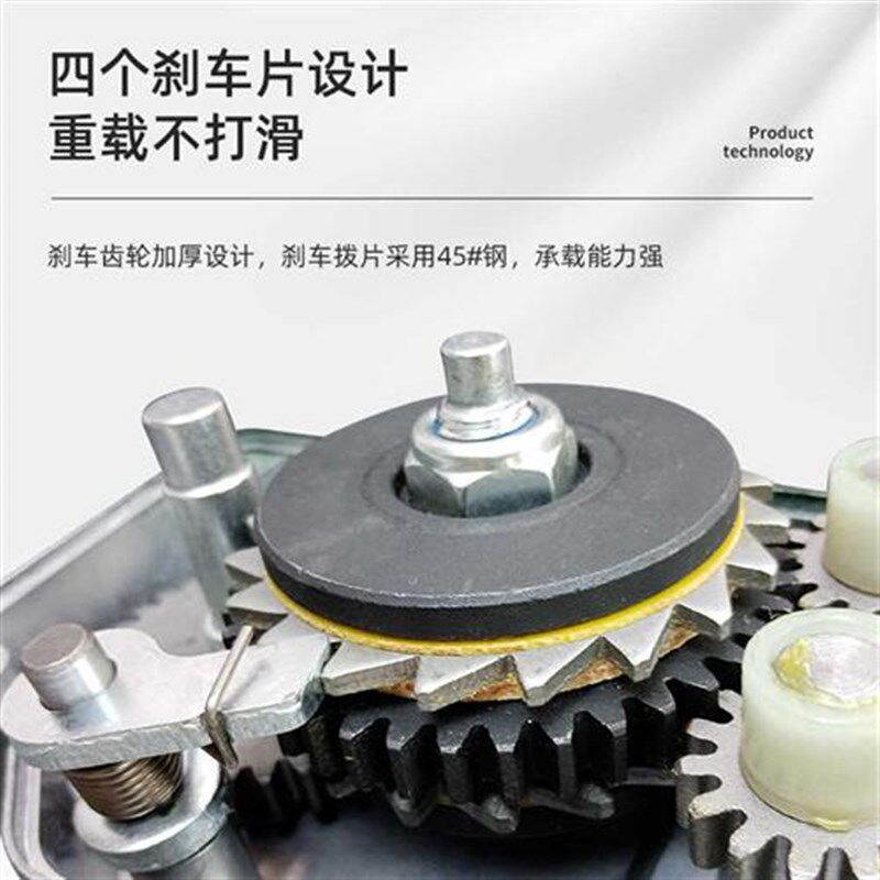 卷霸大棚卷膜器绞膜机卷帘机y手动农业温室配件养殖场通风放风机