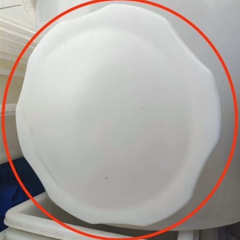 PE塑料水塔桶盖塑料储水罐螺纹盖子大号40直径水桶盖牛筋水箱盖子
