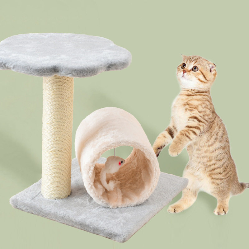 猫爬架小户型猫爬猫架猫咪独处玩耍解闷猫抓板防猫拆家猫玩具架子
