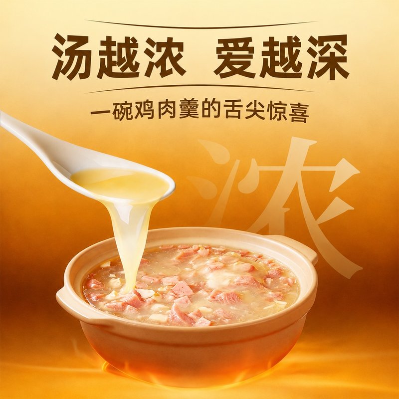麦斯蒂猫罐头浓汤肉粒餐包维生素补水软罐头猫零食湿粮高蛋白