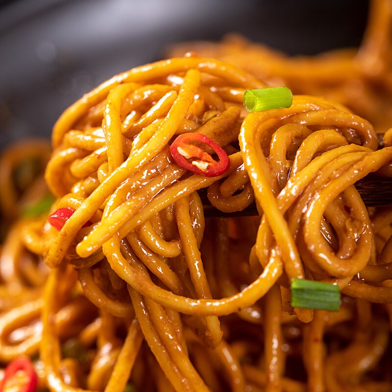 【试吃一包】武汉风味热干面四包料内含酸豆角方便速食早餐夜宵