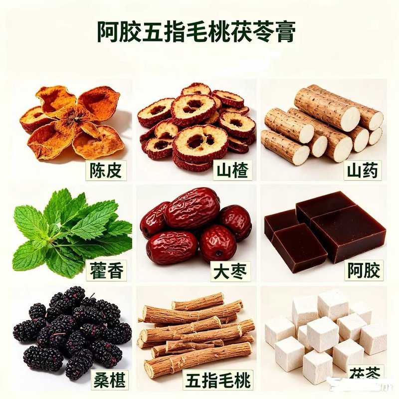 【数量改三下单】阿胶五指毛桃茯苓膏夏天即食