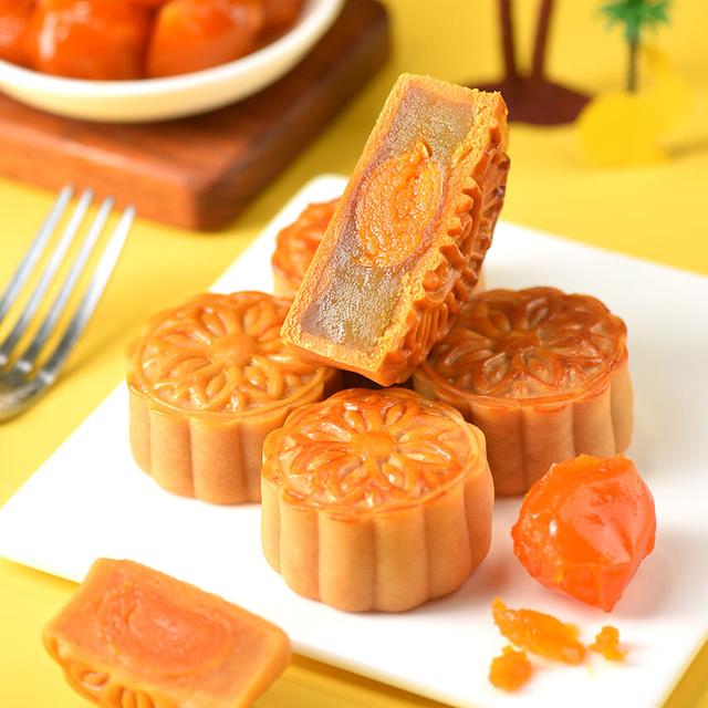 新鲜咸鸭蛋黄氮气装包蛋黄粽子馅料蛋黄酥月饼烘焙原料商用咸蛋黄