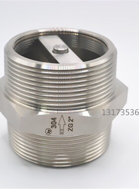 304不锈钢耐高温单向阀DN50高压DN32耐腐蚀DN40止回阀2寸1.5寸1.2