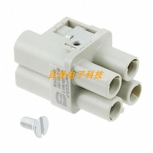 母芯大电流3芯40A400V HAN HARTING 09120033151 连接器