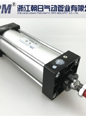 朝日气动SC100带磁TSC100X75-STPM牌铝TSC100X300标准气缸TSCX200