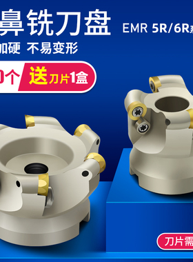 EMRWR6圆鼻面铣刀盘R6数控刀盘外直径R5  50 63 80 100 125 160MM