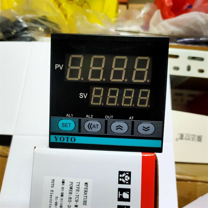 北崎YOTO 智能型PID控制数显温度调节仪表 TC9-R1-T (K型继电器)