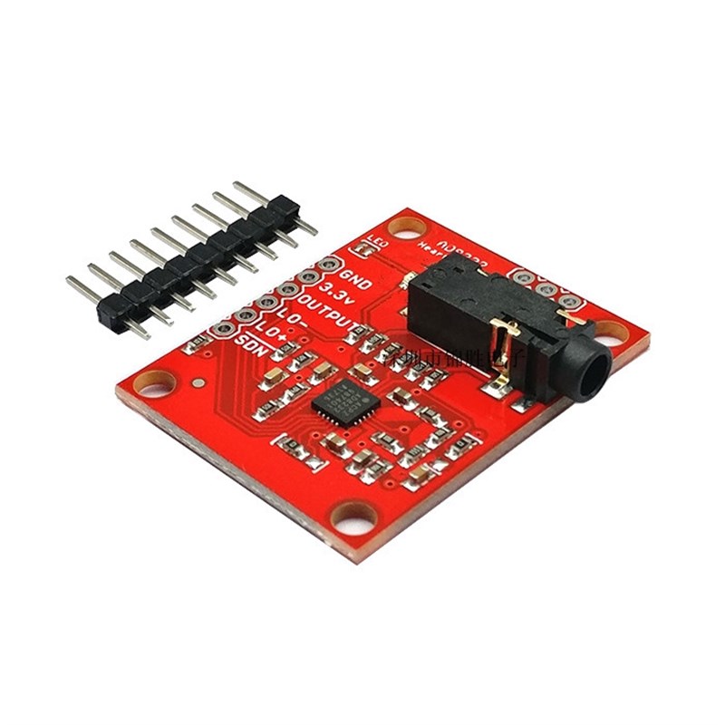 AD8232 心电图监测 心电生理测量脉搏心脏心电图监测传感器模块