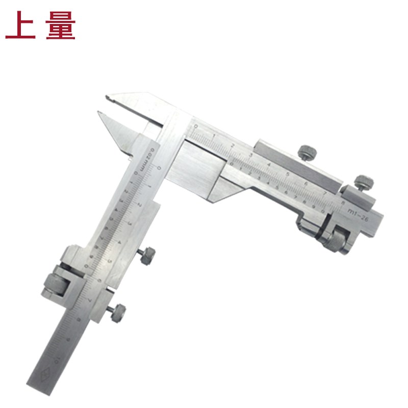 上量 齿厚游标卡尺M1-26/M15-55/M5-50 齿轮厚度游标卡尺