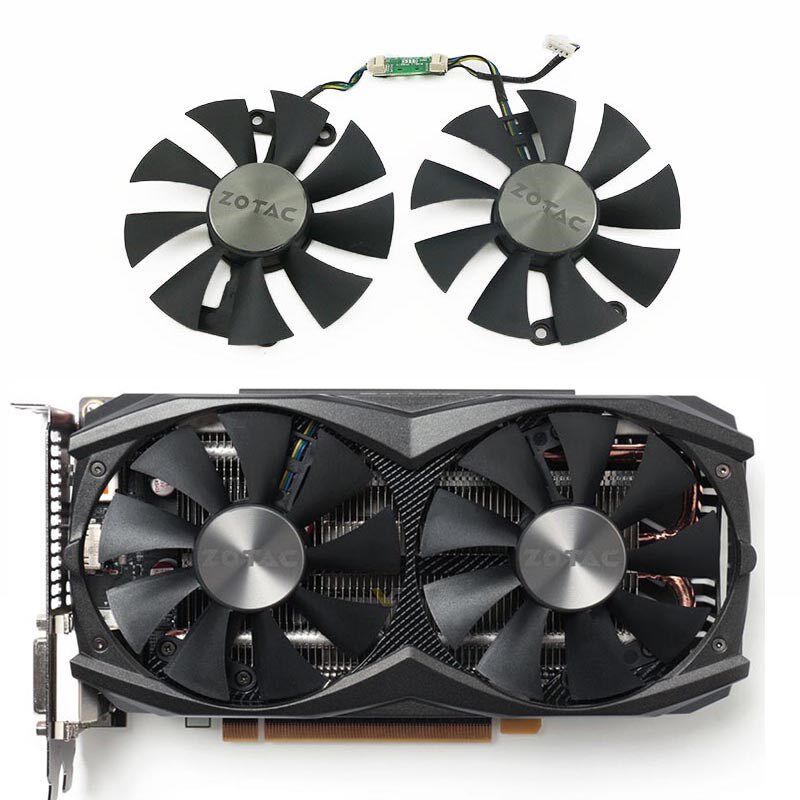 ZOTAC索泰GTX960 950 AMP Edition显卡散热风扇 GA91S2H