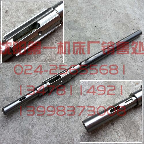 北京铣床配件 B1-400K X53K 横丝杠 丝杆 花键  6151A T30*4 L765