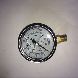 晓春纺配抗震含油气压表 油压表座表头外螺纹M14喷气配件