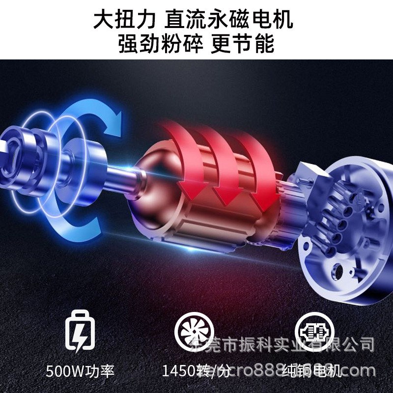 家用厨房垃圾处理器厨房下水道厨余粉碎机垃圾处理器
