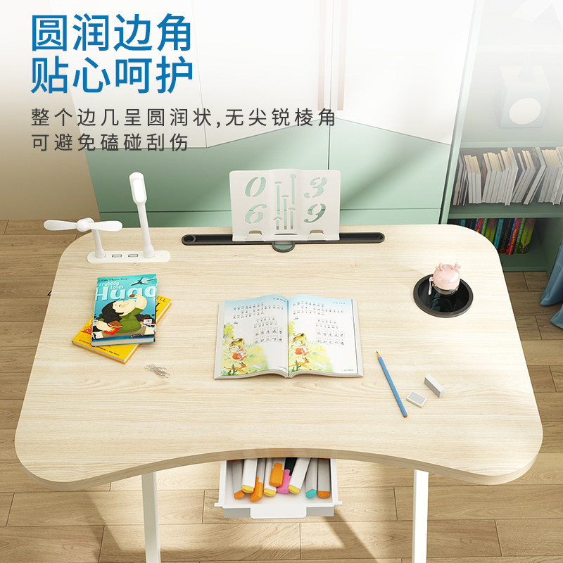 儿童学习桌书桌可折叠家用小学生课桌椅套装简易写字台写作业桌子
