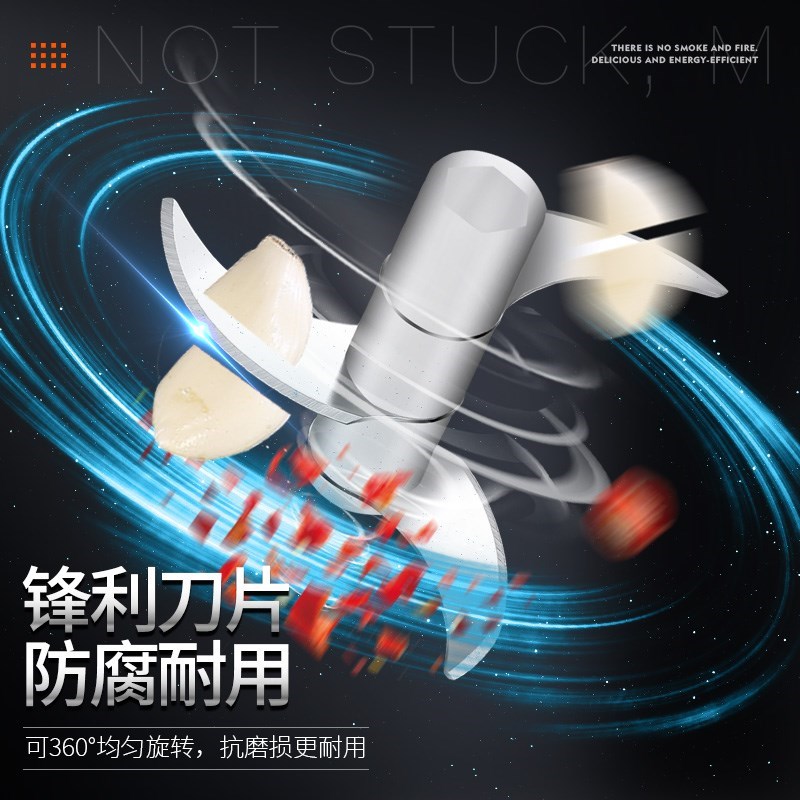 捣压蒜泥神器搅碎蒜器家用电动机小型绞打大蒜头蓉末粉碎器