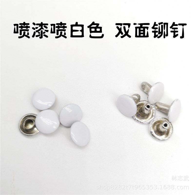 新款仿尼龙织带密文宽带扁带切割打孔带铆钉柳丁铁头手提袋绳子