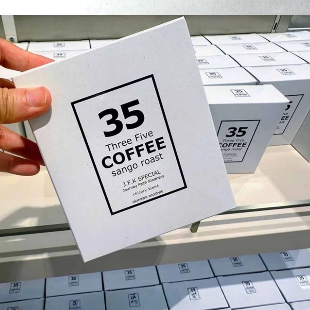 日本冲绳35咖啡35coffee特制菊苣烘焙混合咖啡挂耳 - 食彩の町出品