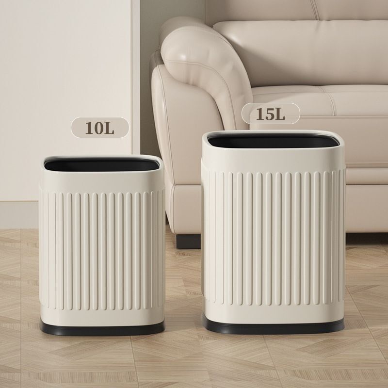 2024新款无盖垃圾桶家用客厅厨房大容量卧室办公室轻奢高档高颜值