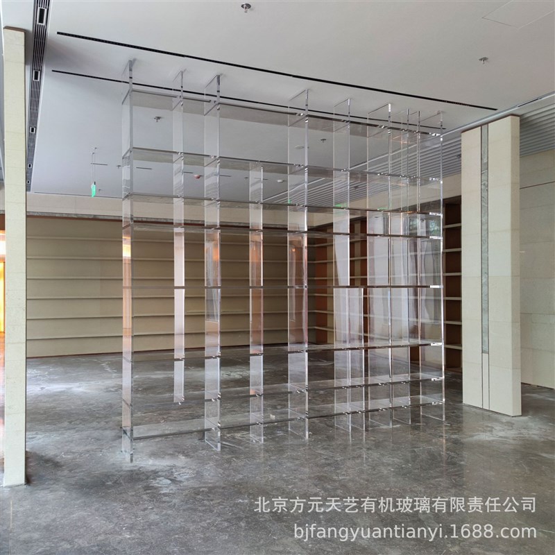 透明亚克力酒店储物柜博古架陈列置物架餐厅酒吧装饰展示柜多宝格