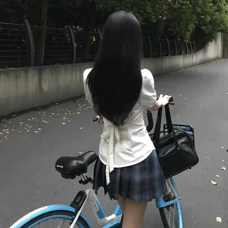 三件套雾池高校收腰衬衫套装jk制服格裙女辣妹纯S欲显瘦校供感夏