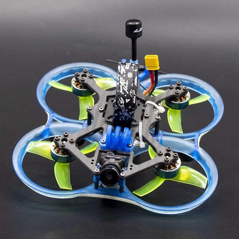 B6FPV 怪象25穿越机套装 2.5寸模拟涵道室内圈圈机 到手飞套机