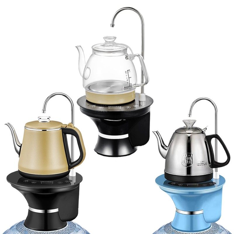 加热桶装水电动抽水器家用纯净水桶E压水器矿泉饮水桶自动上水器